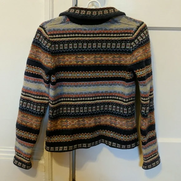 Anthropologie Telluride Lambswool knit jacket - Picture 4 of 6